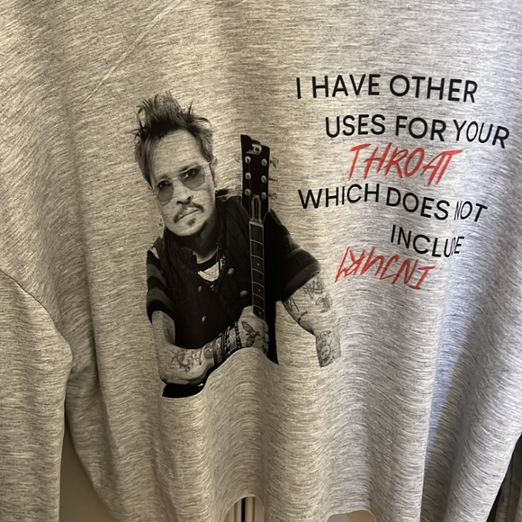 Gray Graphic Sweatshirt - Picture 2 of 11